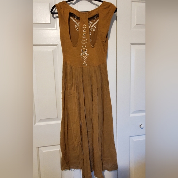 Free People Aztec Long Summer Dress - Picture 2 of 2